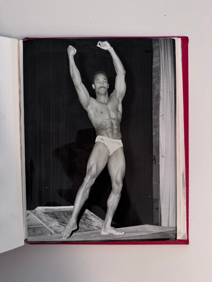 BODY BUILDING PHOTOGRAPH ALBUM 1959-1961