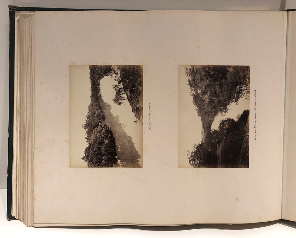 LARGE VIEWS IN VICTORIA ALBUM C. 1860