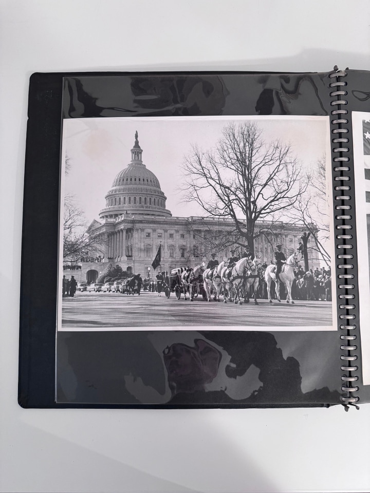 JFK ASSASSINATION ALBUM (26) SILVER GELATIN PRINTS