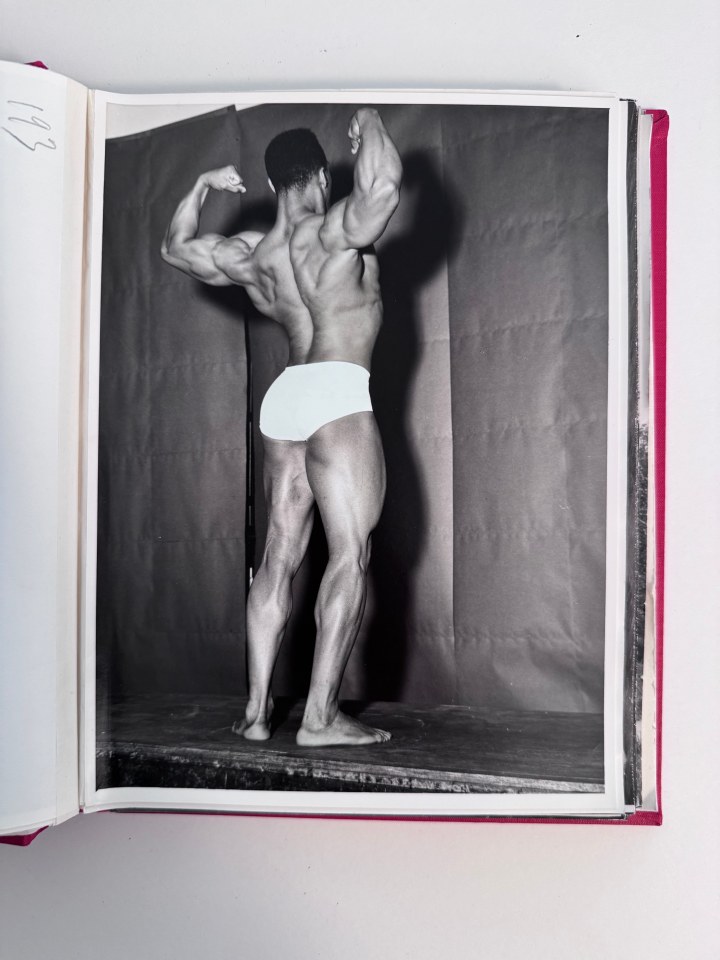 BODY BUILDING PHOTOGRAPH ALBUM 1959-1961