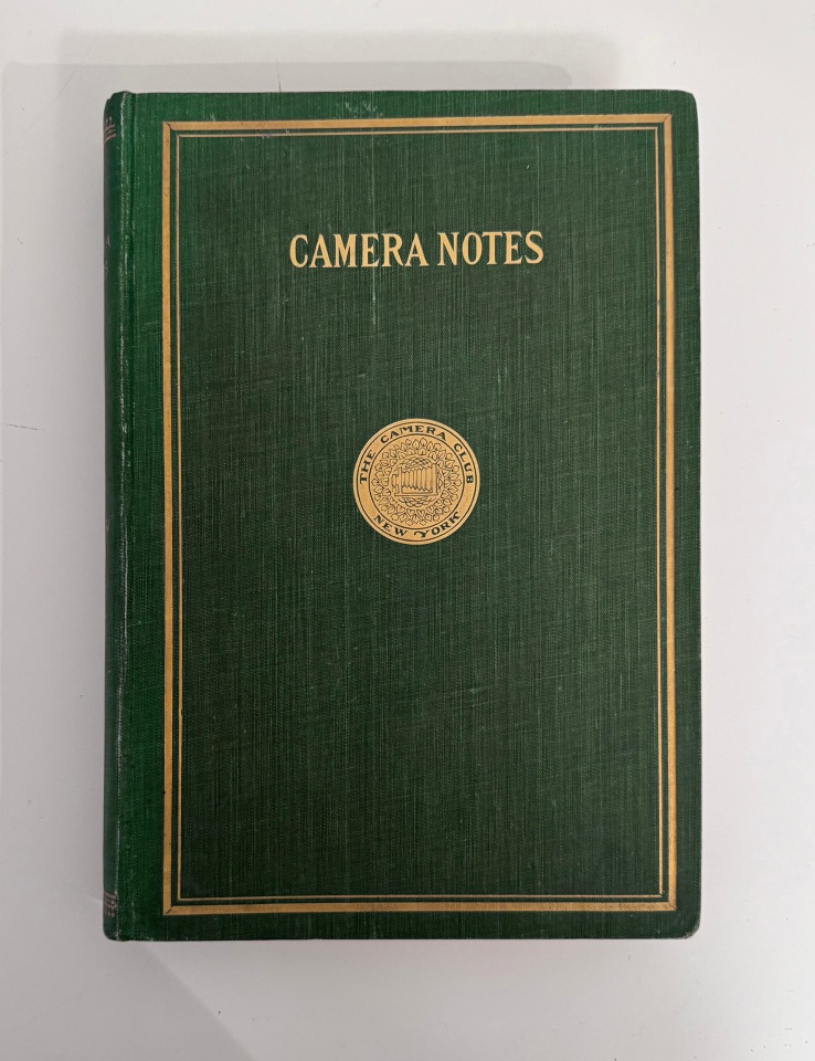 3 VOLUMES OF CAMERA NOTES