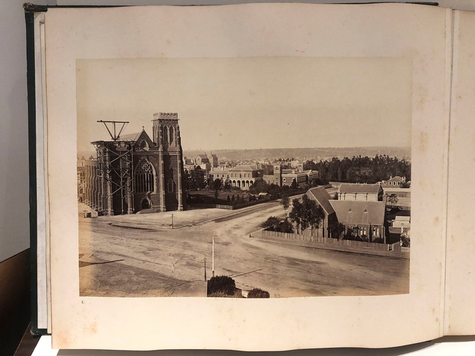 LARGE VIEWS IN VICTORIA ALBUM C. 1860