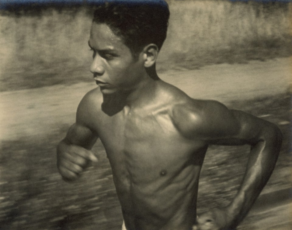 34. Leni Riefenstahl (German, 1902-2003), 36 - The Indian Brown - USA (Ellison &ldquo;Tarzan&rdquo; Brown), 1936, Vintage Gelatin Silver Print, 9&rdquo; x 11&rdquo;