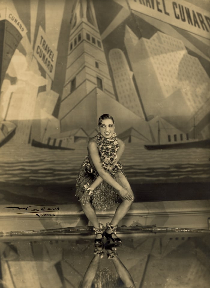 9. Stanislaus Julian Walery (Polish, 1863 - 1935),&nbsp;Josephine Baker, 1926, Vintage Gelatin Silver Print, 8.5&rdquo; x 6.5&rdquo;