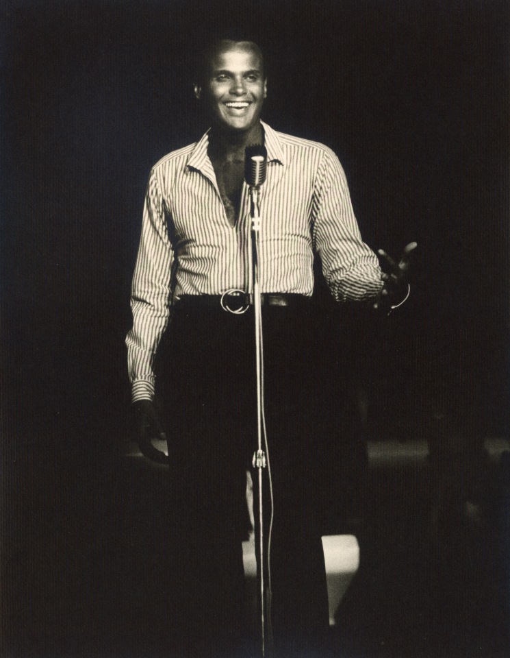 18. Flip Schulke (American, 1930 &ndash; 2008),&nbsp;Harry Belafonte, c. 1960, Vintage Gelatin Silver Print, 12.25&rdquo; x 9.5&rdquo;