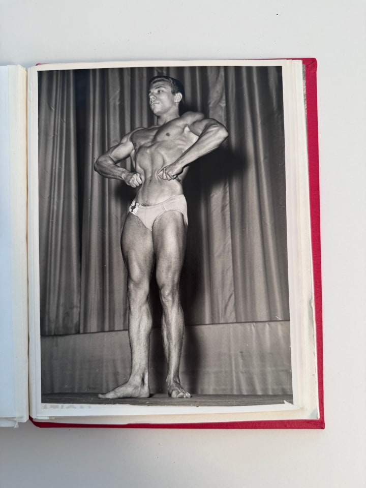 BODY BUILDING PHOTOGRAPH ALBUM 1959-1961