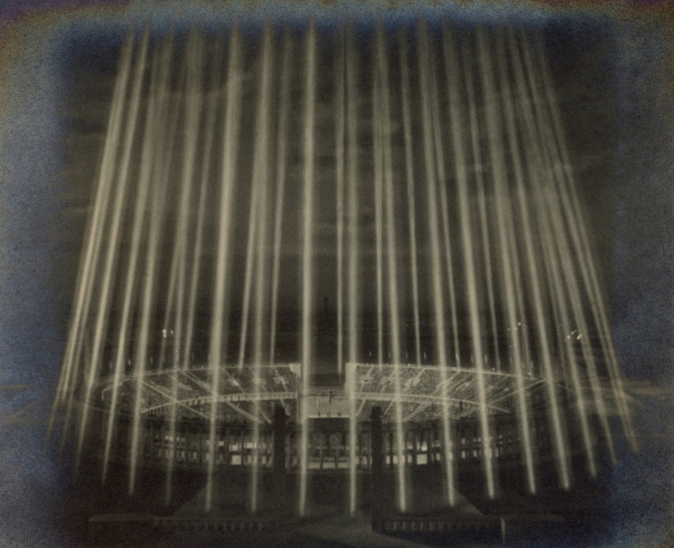 2. Leni Riefenstahl (German, 1902-2003), 2 - Final Festival (Finale) 1936, Vintage Gelatin Silver Print, 11&rdquo; x 8.75&rdquo;
