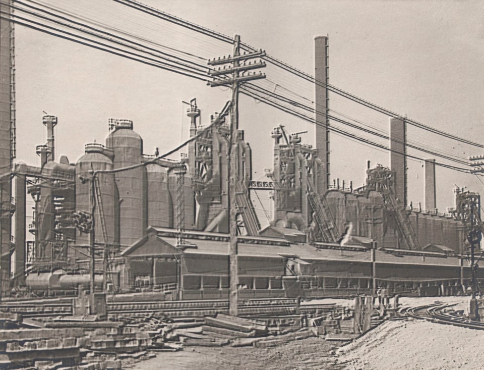 25.&nbsp;C.F. Ross (American), Blast Furnaces, Pittsburgh, 1933