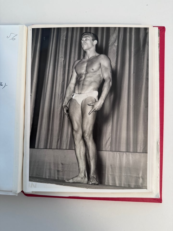 BODY BUILDING PHOTOGRAPH ALBUM 1959-1961