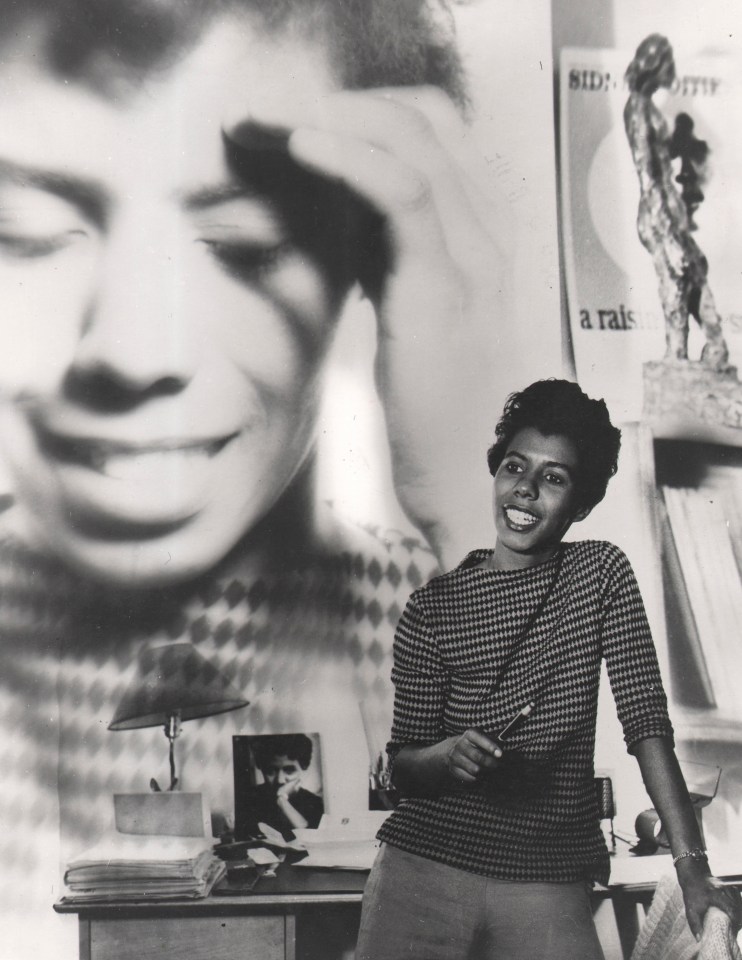 20. David Attie (American, 1920 - 1982),&nbsp;Lorraine Hansberry, c. 1960, Vintage Gelatin Silver Print, 12.75&rdquo; x 10&rdquo;