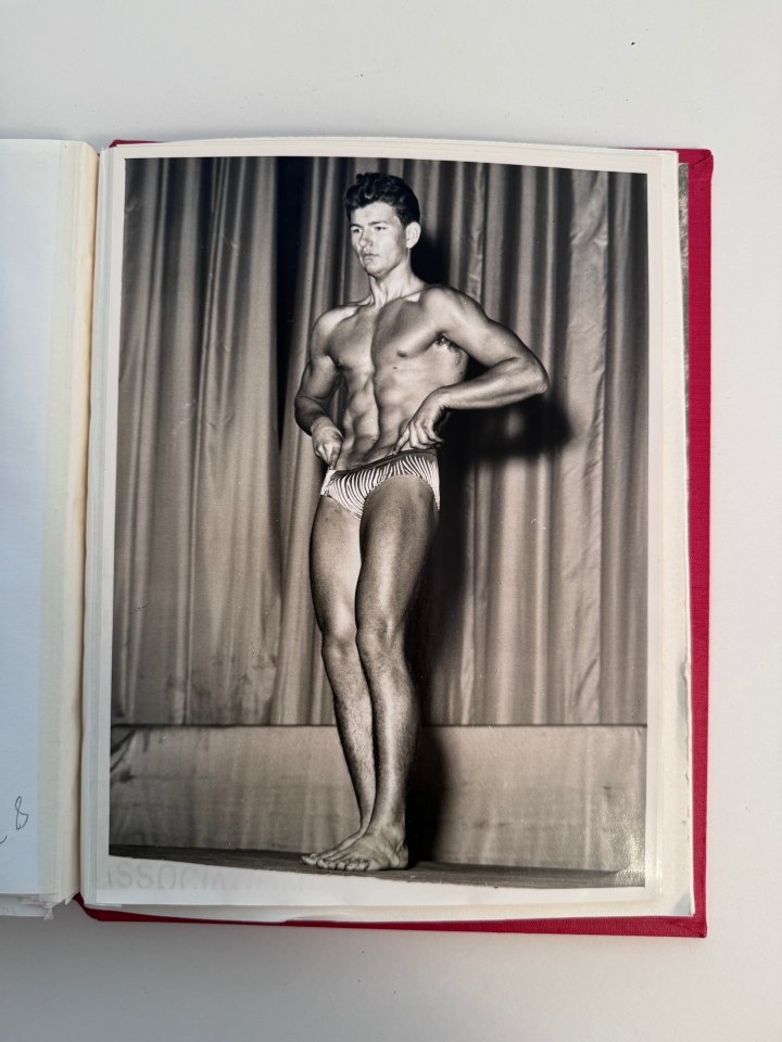 BODY BUILDING PHOTOGRAPH ALBUM 1959-1961