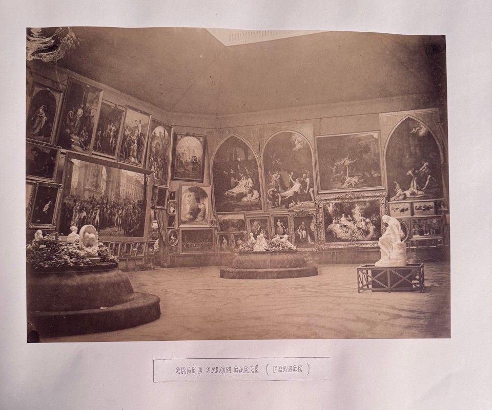 DISDERI EXPOSITION UNIVERSELLE DES BEAUX ARTS 1855