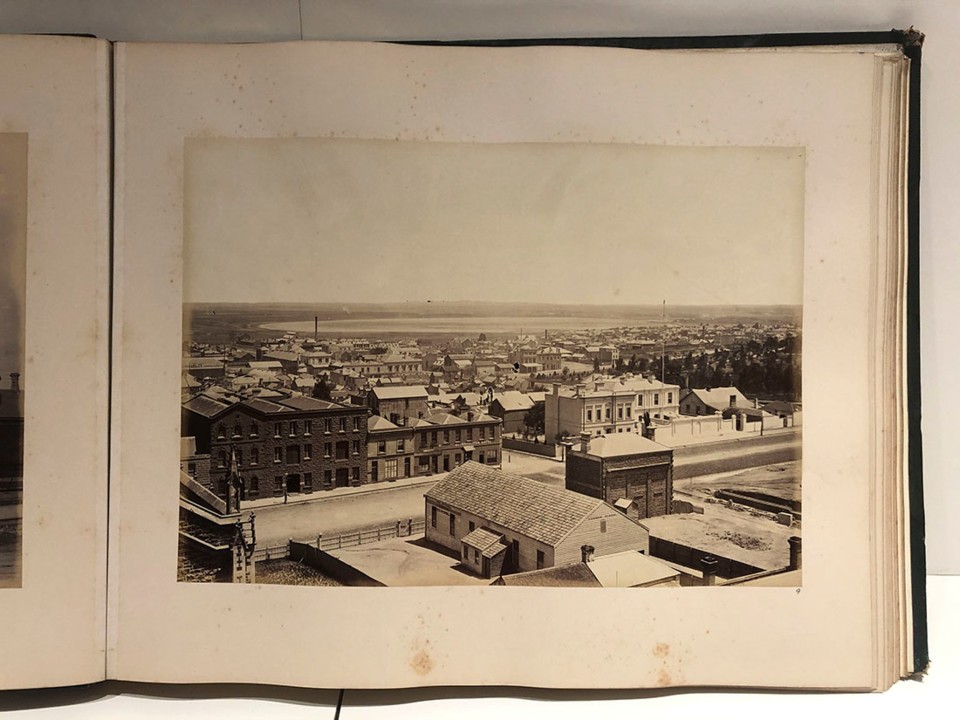 LARGE VIEWS IN VICTORIA ALBUM C. 1860