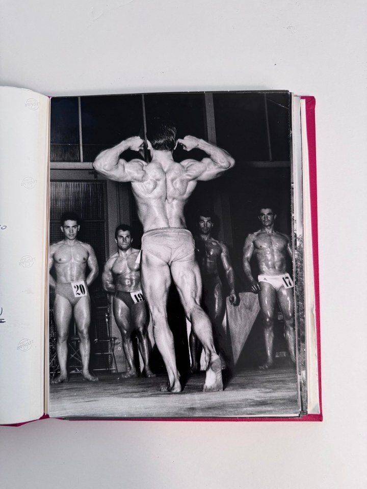 BODY BUILDING PHOTOGRAPH ALBUM 1959-1961