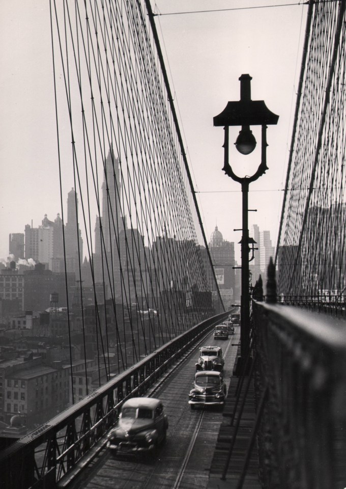 Esther Bubley, Brooklyn Bridge, c. 1940s