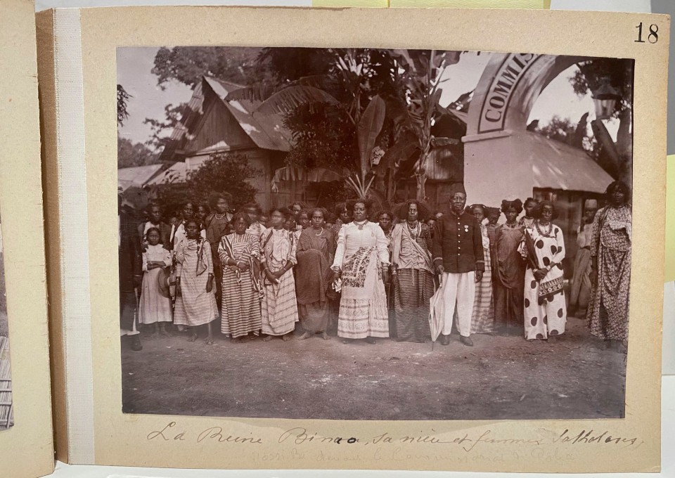 AFRICA ALBUM CONTAINING OVER (100) PHOTOGRAPHS