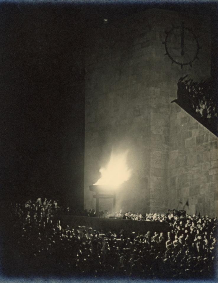 26. Leni Riefenstahl (German, 1902-2003), 25 - Final Festival, 1936, Vintage Gelatin Silver Print, 11.5&rdquo; x 9&rdquo;