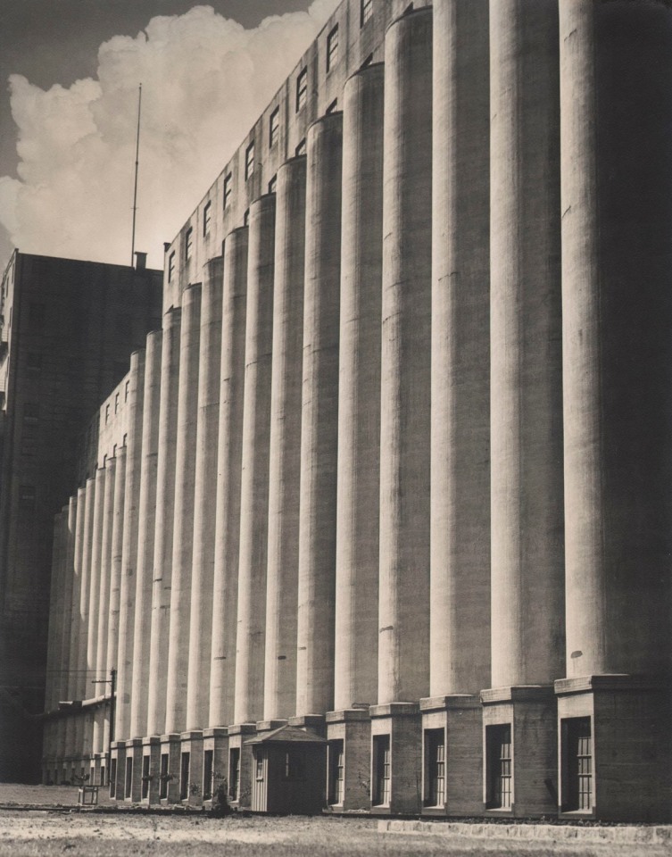 40.&nbsp;Harold Haliday Costain (American, 1897-1994), Grain Elevator, c. 1933