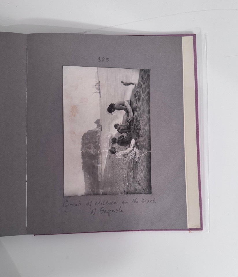 JAMES W. HOLCOMBE ALBUM OF NAPLES AND SURROUNDING DISTRICTS