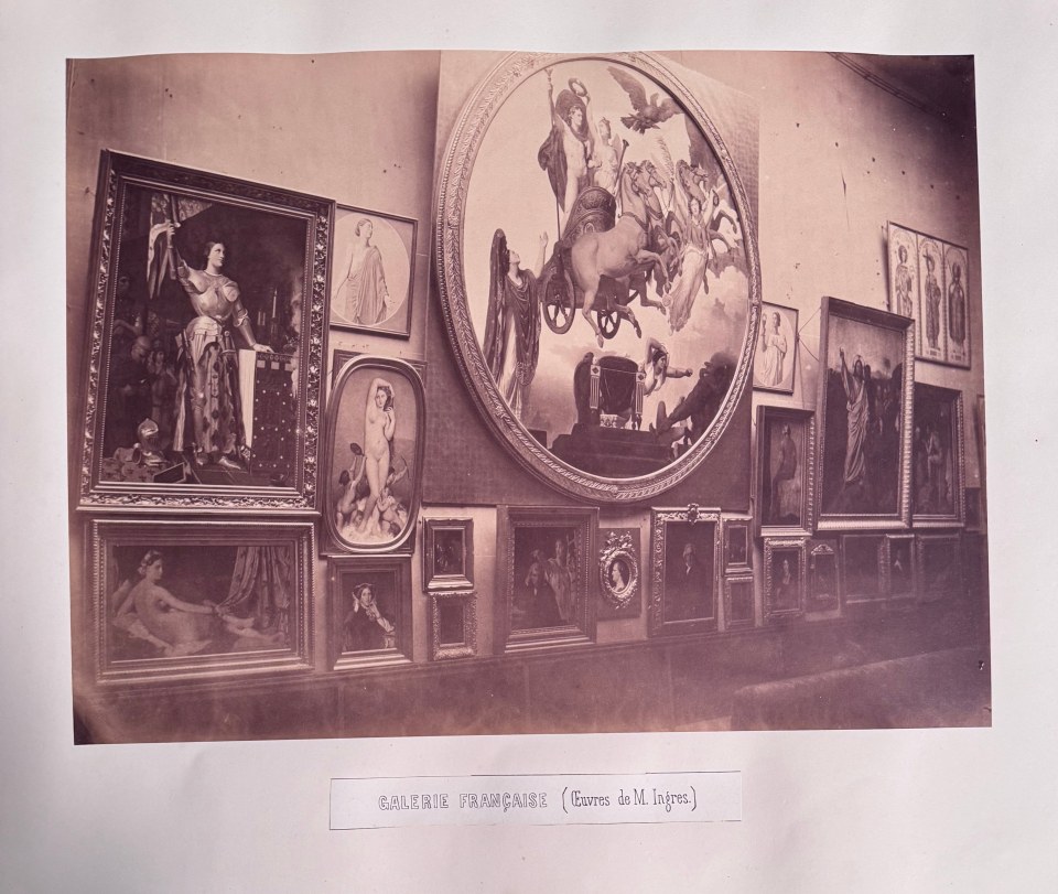 DISDERI EXPOSITION UNIVERSELLE DES BEAUX ARTS 1855