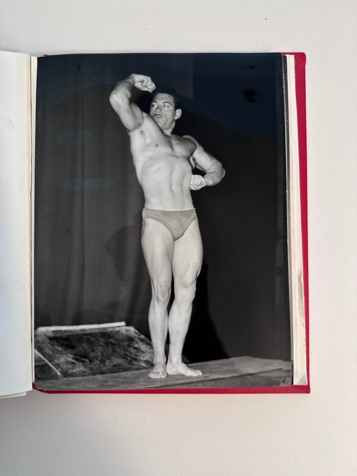 BODY BUILDING PHOTOGRAPH ALBUM 1959-1961