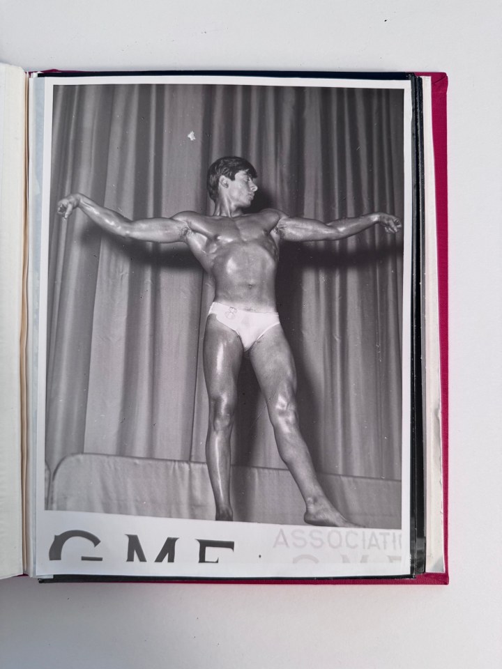 BODY BUILDING PHOTOGRAPH ALBUM 1959-1961