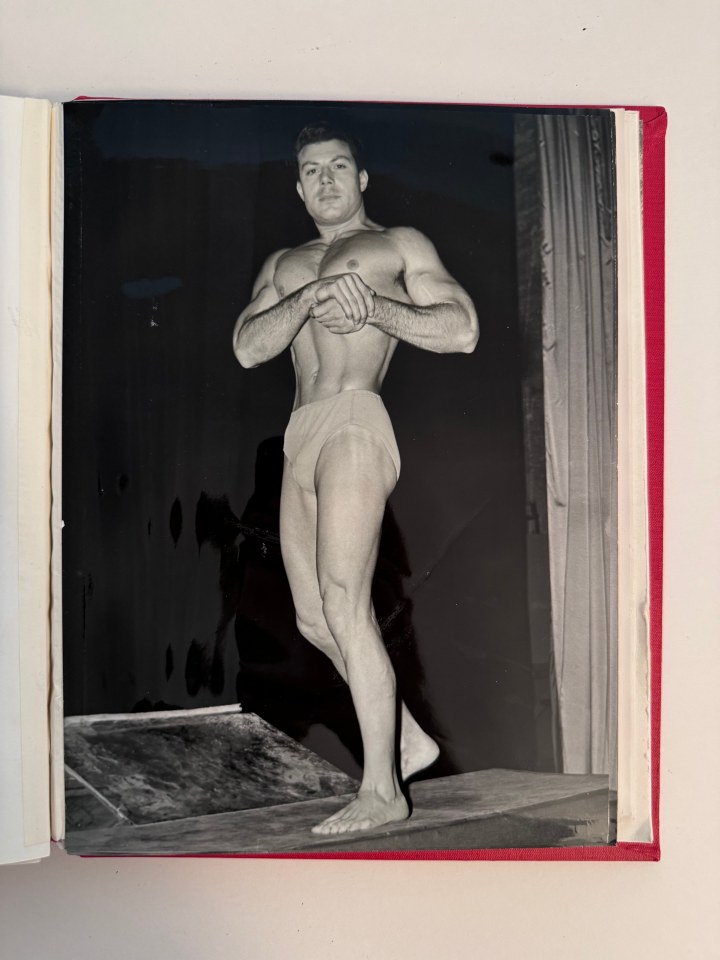 BODY BUILDING PHOTOGRAPH ALBUM 1959-1961