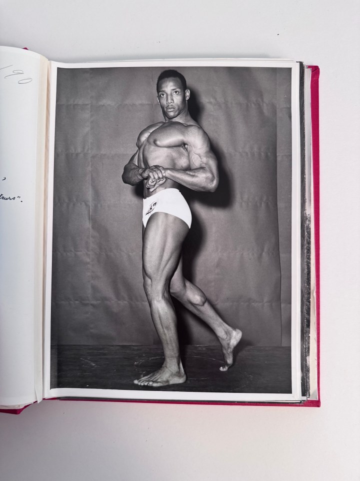 BODY BUILDING PHOTOGRAPH ALBUM 1959-1961