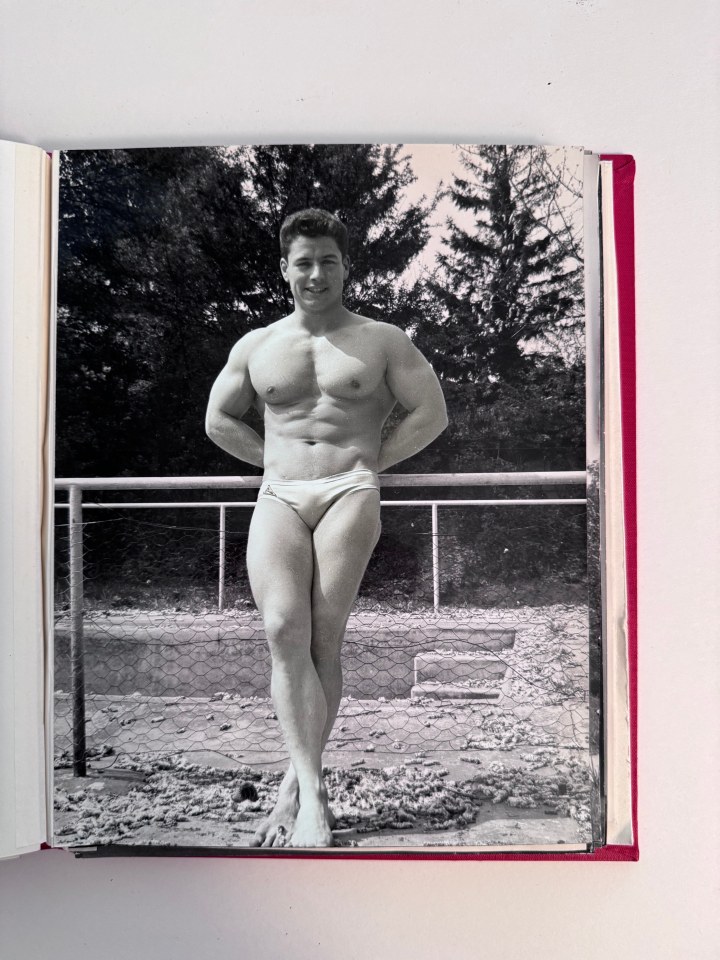 BODY BUILDING PHOTOGRAPH ALBUM 1959-1961