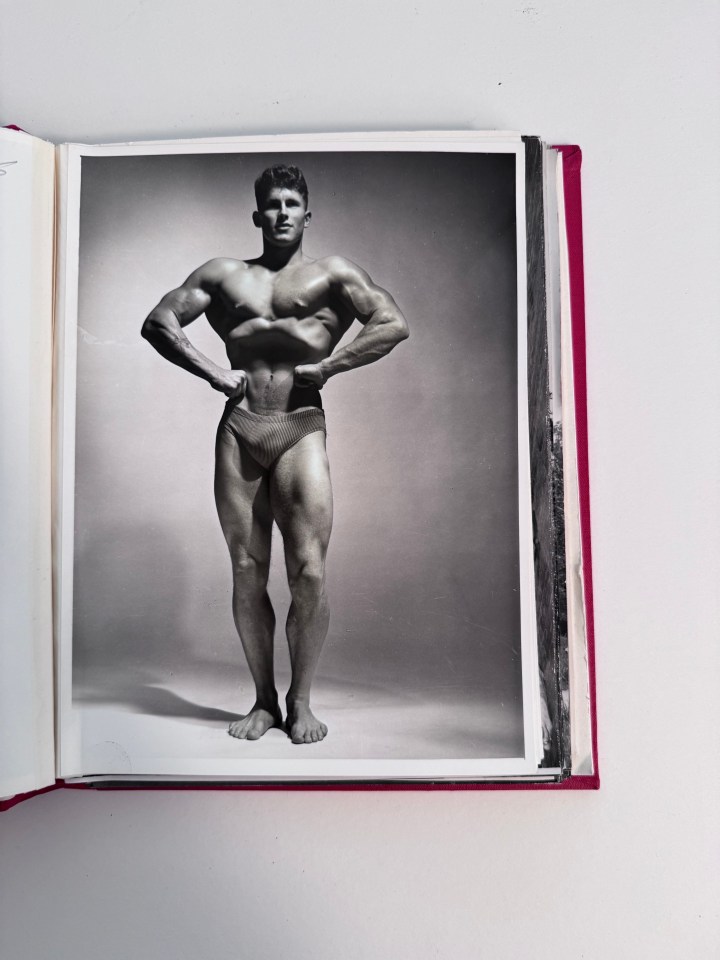 BODY BUILDING PHOTOGRAPH ALBUM 1959-1961