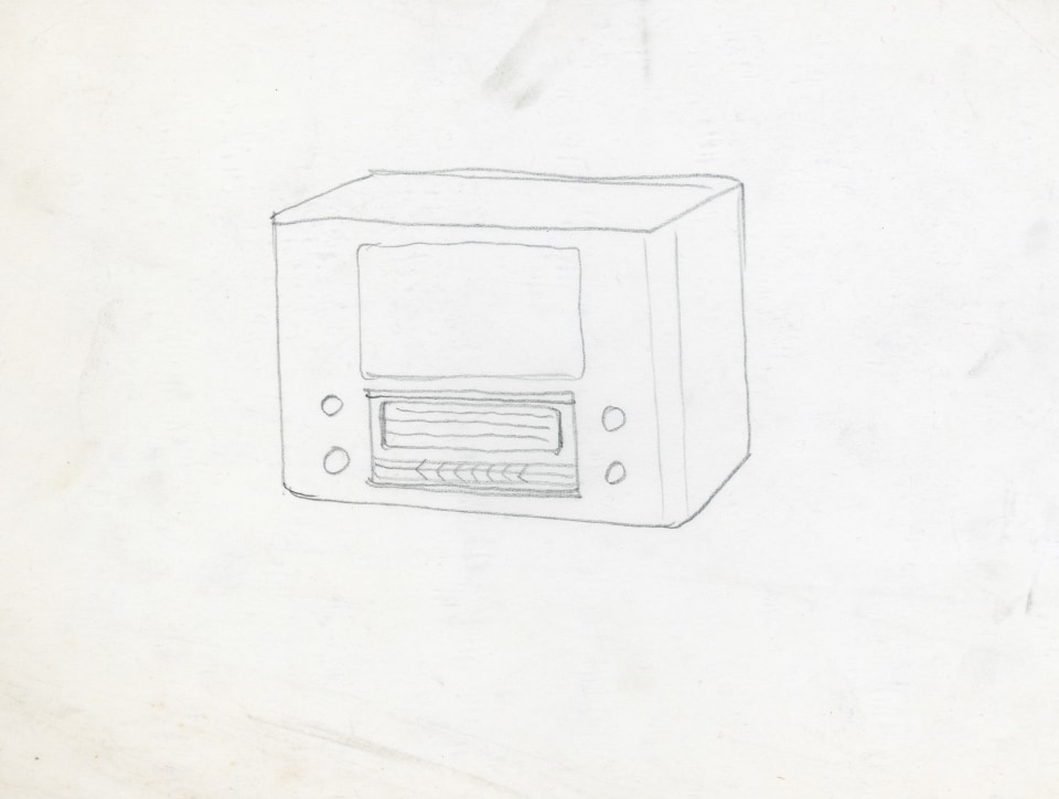 JOHN VASSOS INDUSTRIAL DESIGN SKETCHES OF ART DECO RADIOS &amp; TELEVISIONS