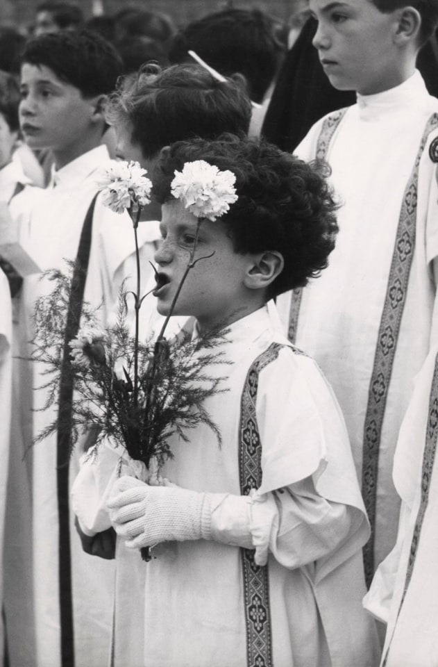 25.&nbsp;Gianni Berengo-Gardin, Venezia, processione del Corpus Domini in piazza San Marco (Venice, Corpus Domini Procession in San Marco Square), 1958