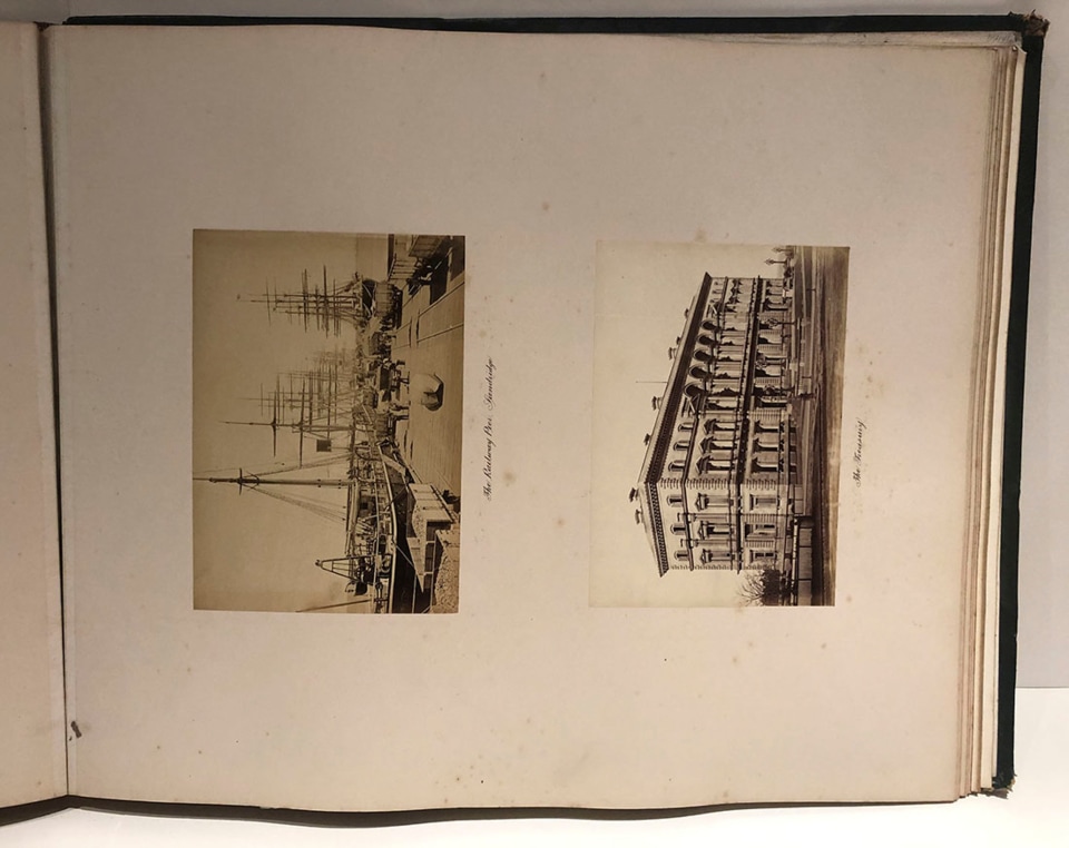 LARGE VIEWS IN VICTORIA ALBUM C. 1860