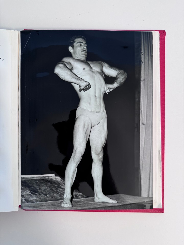 BODY BUILDING PHOTOGRAPH ALBUM 1959-1961