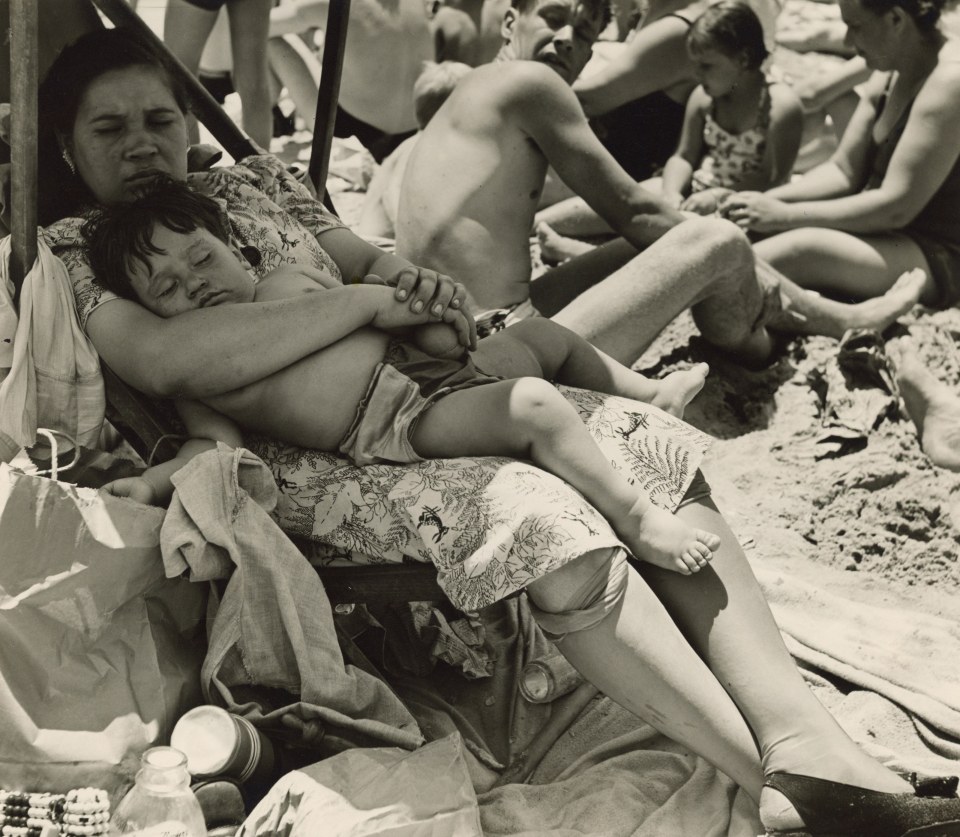 39. Morris Engel (American, 1918-2005),&nbsp;Coney Island, c. Early 1940s, Vintage Gelatin Silver Print, 10.5&rdquo; x 12&rdquo;