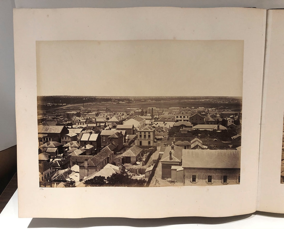 LARGE VIEWS IN VICTORIA ALBUM C. 1860