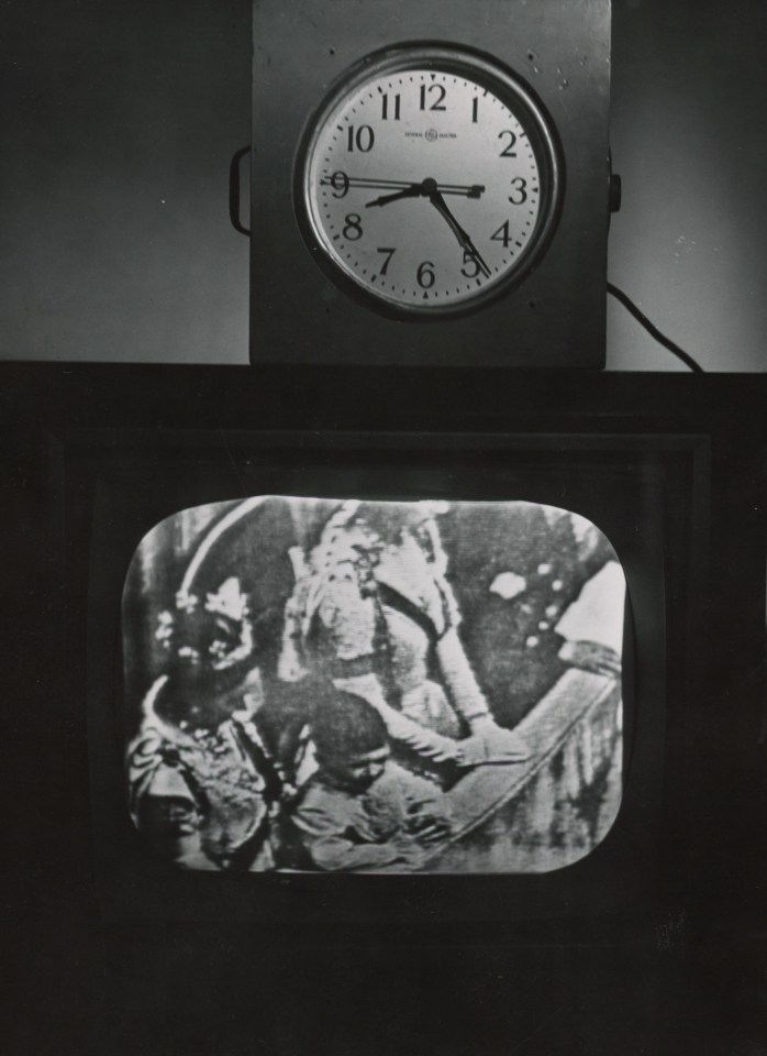 31. Photographer Unknown, Coronation of Elizabeth II 1953 - 1st Televised Coronation, Gelatin Silver Print, 9&rdquo; x 7&rdquo;