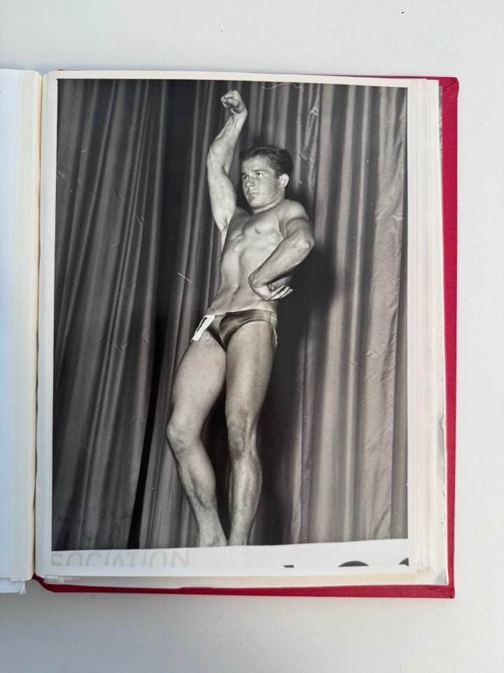 BODY BUILDING PHOTOGRAPH ALBUM 1959-1961