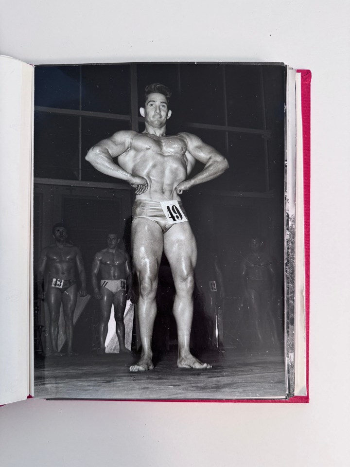 BODY BUILDING PHOTOGRAPH ALBUM 1959-1961