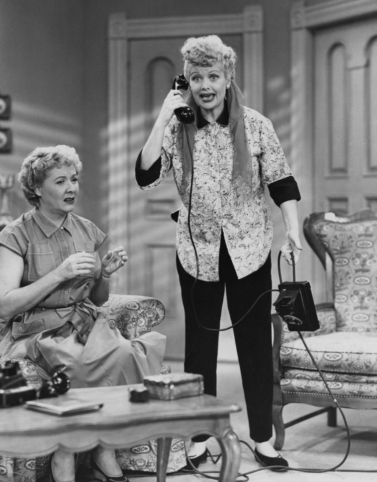 44. CBS Photos, Lucille Ball and Vivian Vance stars of the iconic &ldquo;I Love Lucy&rdquo;&nbsp;series from 1951 to 1957, 1952, Gelatin Silver Print, 10&rdquo; x 8&rdquo;