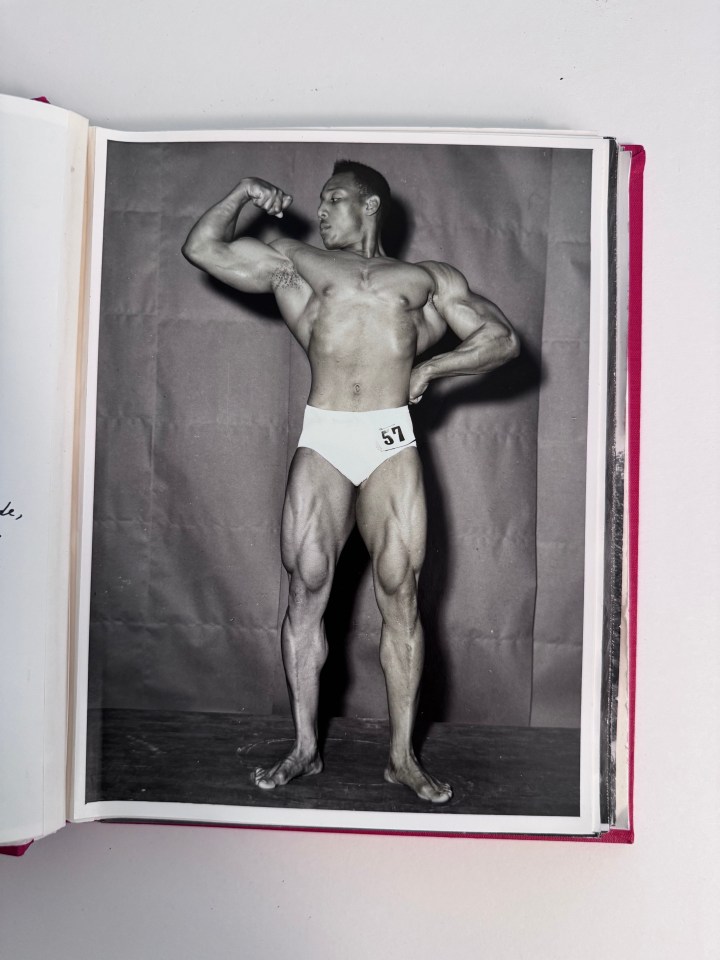 BODY BUILDING PHOTOGRAPH ALBUM 1959-1961