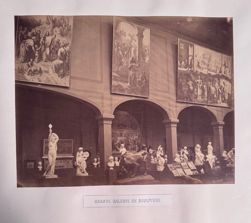 DISDERI EXPOSITION UNIVERSELLE DES BEAUX ARTS 1855