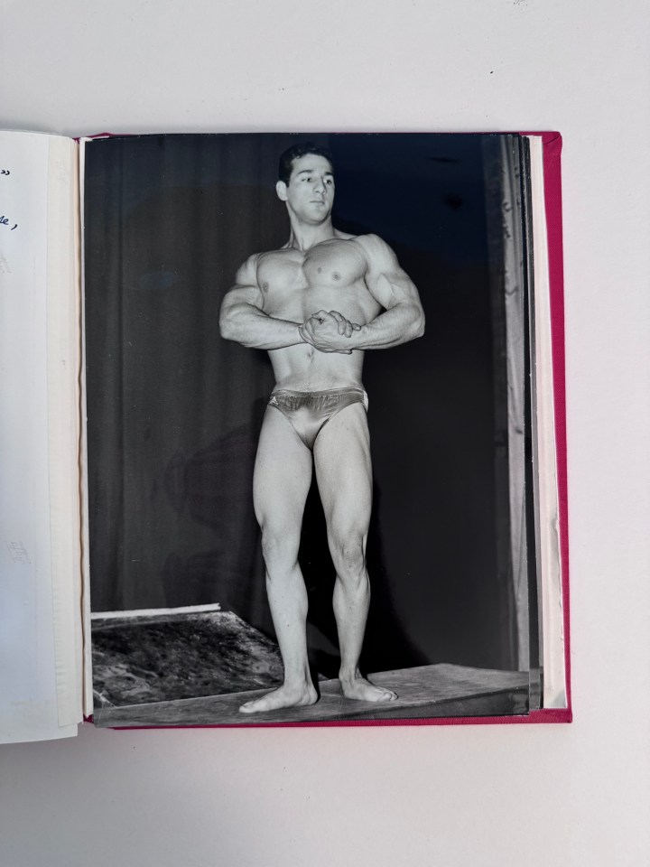 BODY BUILDING PHOTOGRAPH ALBUM 1959-1961