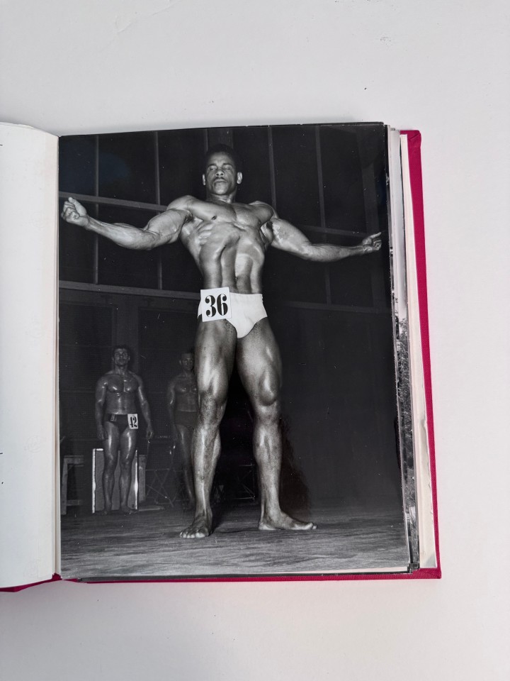 BODY BUILDING PHOTOGRAPH ALBUM 1959-1961