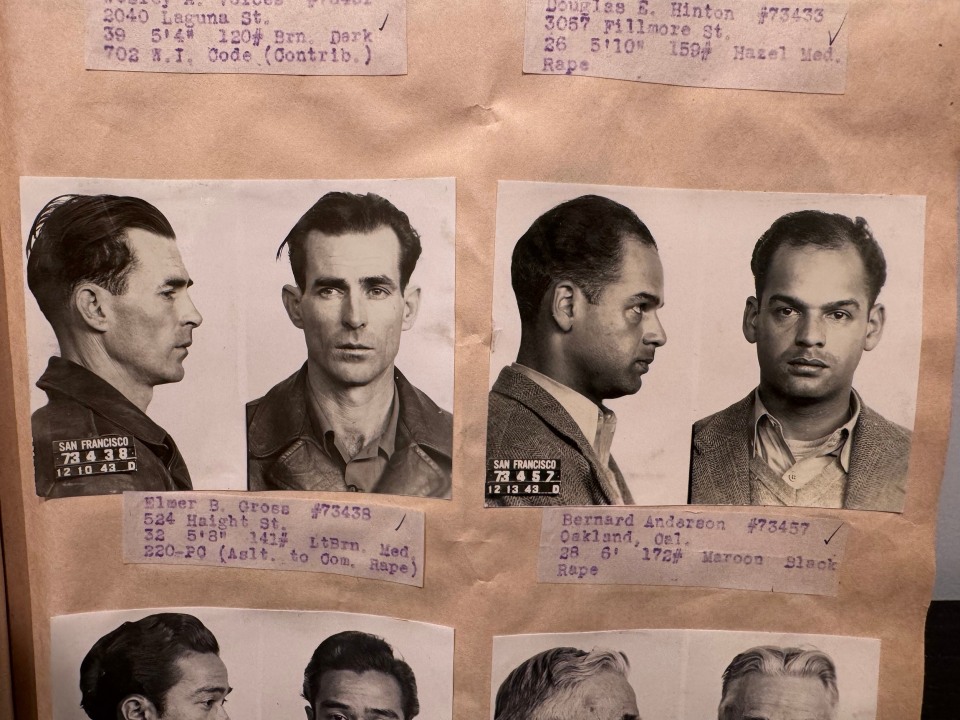 MUGSHOT ALBUM SAN FRANCISCO 1943-1946