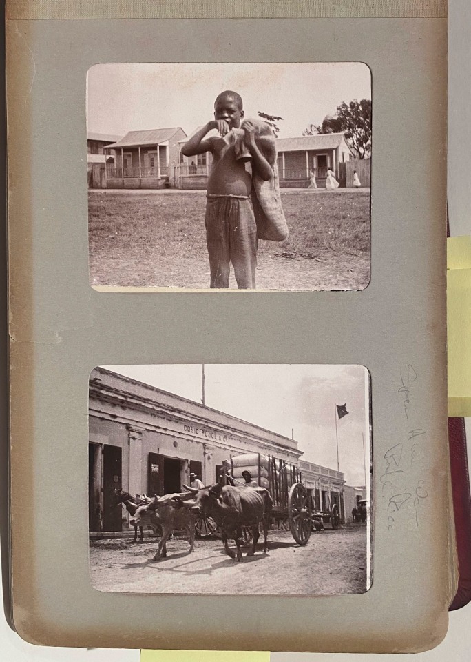 RARE ALBUM OF PUERTO RICO SPANISH AMERICAN WAR PHOTOGRAPHS, 1898