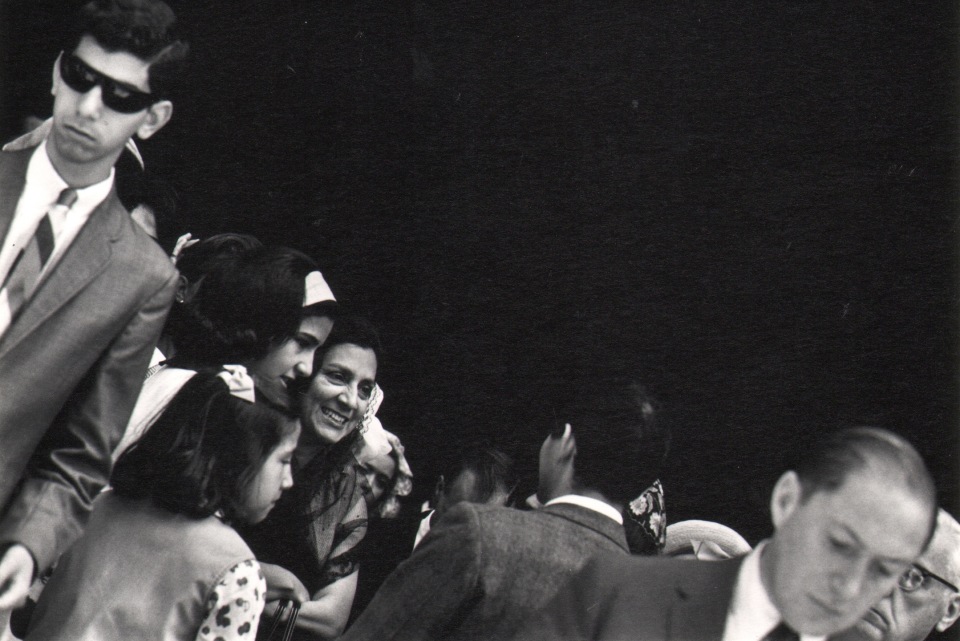 Donald Blumberg, In Front of St. Patrick&#039;s Cathedral. 1972/1973