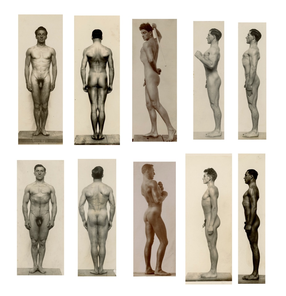 HANS BITTERLICH (AUSTRIAN, 1860&ndash;1949) MALE NUDE STUDIES FOR SCULPTURES