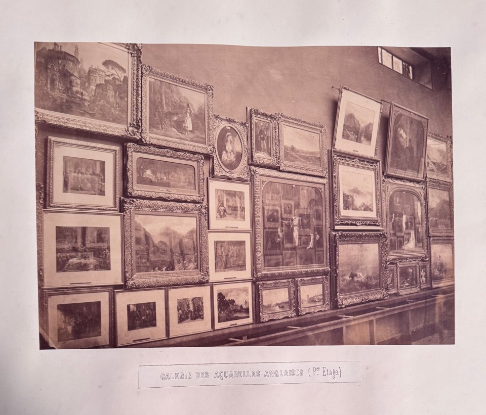 DISDERI EXPOSITION UNIVERSELLE DES BEAUX ARTS 1855