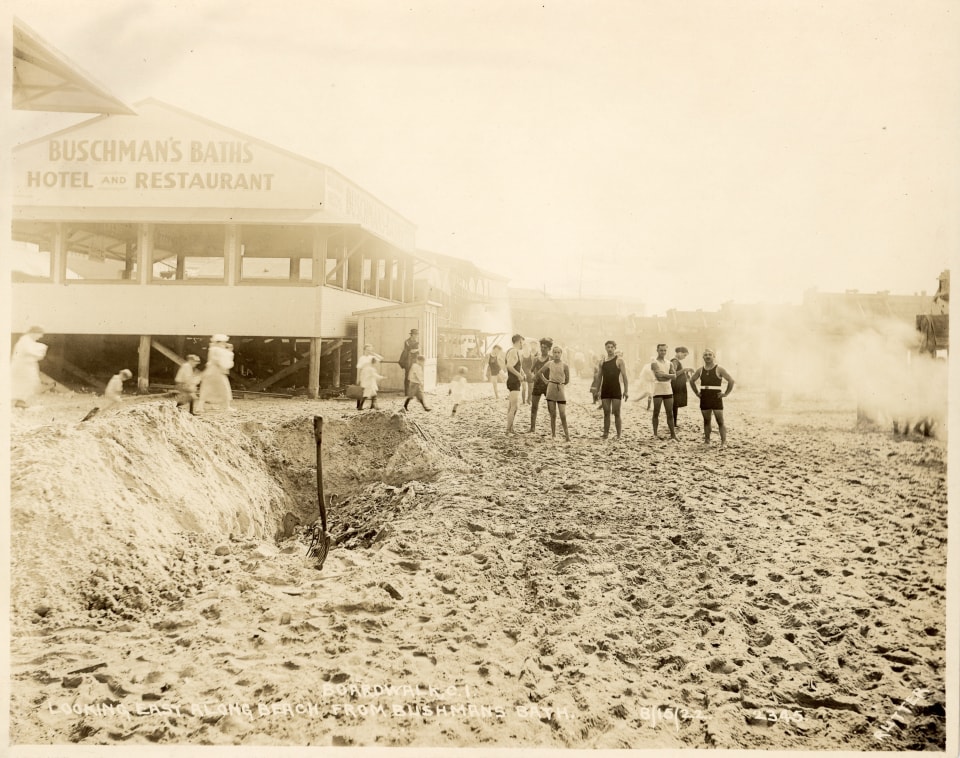 EDWARD RUTTER PHOTOS OF CONSTRUCTION OF CONEY ISLAND BOARDWALK 1921-1922